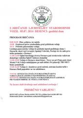 2. SREČANJE LJUBITELJEV STARODOBNIH VOZIL